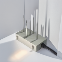 DDI SDI12 RS485 Modbus Substrat de sol Température d'humidité EC Capteur pour l'agriculture Serre Laine de roche Noix de coco