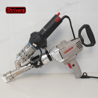 Soudeuse à extrusion plastique manuelle 3400W 230V, pistolet de soudage HDPE avec zone de soudage illimitée