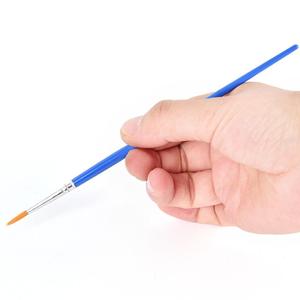 Xinbowen nhà máy Bán buôn giá rẻ paintingbrush duy nhất Vòng màu xanh nhựa xử lý sơn bàn chải cho bức tranh - Product Image 6