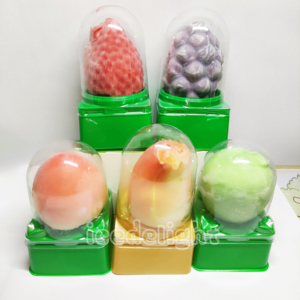 Crème glacée fruitée à la pêche et à la mangue Icedelight 75g*12pcs/ctn Boîte Dessert glacé Popsicle au chocolat Prêt à manger Durée de conservation de 18 mois Cacao - Product Image 4