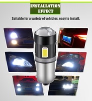 Ampoules LED JiaChi haute puissance 12V 6000K 5630 6SMD avec lentille blanc froid BA9S pour clignotant automobile T9 T2W H10W H20W T4W