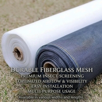 Malla Mosquitera Personalizada de 60x100 para Ventanas y Puertas, Malla de Fibra de Vidrio Contra Insectos