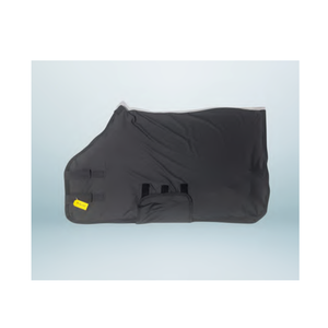 Alfombras de caballo de verano La mejor tela lisa estirable con banda de vientre gris Webbink para clima cálido - Product Image 1