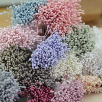 2025 nouveau bricolage fleurs pistils à la main fleur étamines 200 pièces 2mm taille fleur artificielle pistils pour la décoration de mariage à la maison