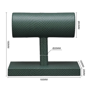 Support de présentation pour bracelets en velours, présentoir à bijoux et accessoires, support de rangement et de présentation pour montres et bandeaux pour cheveux - Product Image 5