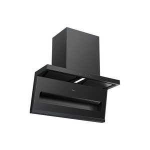เครื่องดูดควันแบบติดเพดาน Midea รุ่น 28m พร้อมแผ่นกรองอากาศและตัวกรองแบบ Baffle  ตัวเครื่องทำจากกระจกนิรภัย - Product Image 4