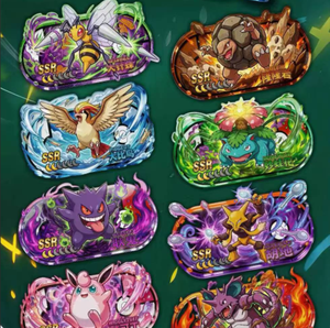 Magnifiques cartes de collection de personnages d'anime Pokémon, 120 paquets/carton, cartes à jouer Pokémon, aimants pour réfrigérateur, jouets pour enfants - Product Image 5