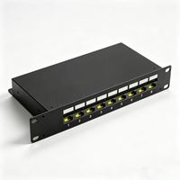 Panel Patch Port RJ45 Cat6 Grosir 24 Port Bahan Plastik Kompatibel UTP Punch Down OEM ODM Infrastruktur Jaringan