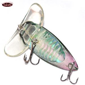TAKEDO RL15 7cm 13g 6 # gancio nuovo Design Topwater <span class=keywords><strong>trota</strong></span> <span class=keywords><strong>pesca</strong></span> esca di plastica dura Popper branzino esca per insetti cicala esca da <span class=keywords><strong>pesca</strong></span> - Product Image 4