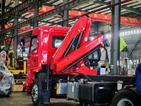 CLW Hydraulic 2 ton - 43 Ton Crane Boom Artikulasi yang Dipasang di Truk untuk Beban Hidrolik Tinggi