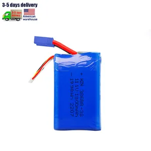 Otomobil acil başlangıç ateşleme pil 386888 1800mah 14.8V 15V yüksek oranlı polimer lityum pil 35C 386888