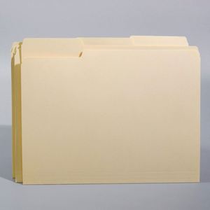 <b>File</b> <b>Folders</b> 1/3-Cut Tab Assorted Positions Letter Size Manila Paper Pack of 100 Multiple Colors <b>A4</b>/Letter/Legal Size - Product Image 2