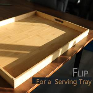 Planche à découper en bois ou planche de protection pour cuisinière en bois d'<span class=keywords><strong>acacia</strong></span>, élargit l'espace de comptoir, finition brun intense - Product Image 5