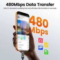 Câble USB Type C de haute qualité avec écran OLED 240W pour téléphone, tablette, ordinateur portable, charge rapide, vente en gros directe usine