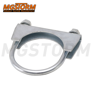 Kit de colliers de serrage robustes en acier inoxydable de type U pour raccord et connexion de tuyaux d'<span class=keywords><strong>échappement</strong></span> automobiles - Product Image 2