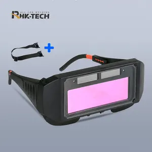 RHK Gafas De Soldadura Solar Auto Dimming Safety Eye Protection Auto Darkening Welder Welding Goggles Glasses