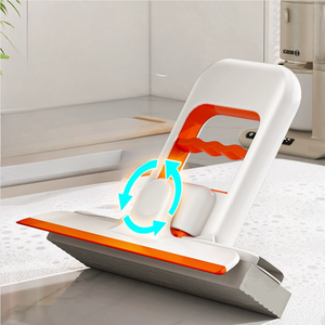 Serpillère pliable mini en éponge, outil de nettoyage de bureau portable, serpillère auto-essoreuse, dégraissant puissant et durable 80-90% - Product Image 4