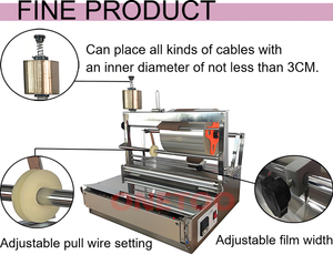 Boîte cosmétique Cd <span class=keywords><strong>Dvd</strong></span> Boîte De Parfum Machine De Suremballage Bopp Cellophane Chocolat Machine D'emballage De Film Machines D'emballage - Product Image 3