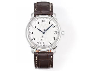 Montre de sport et d'affaires élégante, classique, de luxe, en acier inoxydable, automatique, mécanique, chronographe, 41 mm - Product Image 2
