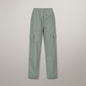 Pantalones Cargo Elásticos de Lona Ecológica para Mujer, Ligeros, Casuales, de Pierna Recta, para Verano, ODM - Product Image 3
