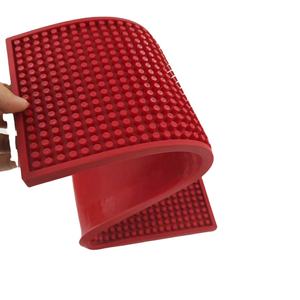 แผ่นรองแก้วเบียร์ซิลิโคนแบบกำหนดเองได้ กันลื่น ทนความร้อน กันน้ำ สำหรับบริการเบียร์ ตกแต่งบาร์ผับ แบรนด์ต่างๆ - Product Image 4