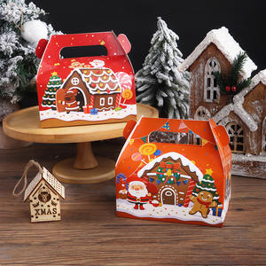 2025 Wholesale New High Quality Wholesale Customized Christmas Eve <b>Box</b> Candy <b>Cookie</b> Packaging Gift Paper <b>Box</b> Packaging - Product Image 2
