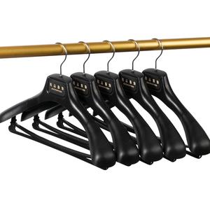 <span class=keywords><strong>Grucce</strong></span> in Plastica PP Nera Economiche con Spalle Allargate <span class=keywords><strong>per</strong></span> <span class=keywords><strong>Abiti</strong></span>, Camicie, Giacche e Vestiti - Product Image 5