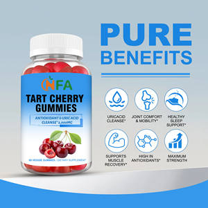 Gomitas de Cereza OEM ODM, Antioxidantes, Limpiador de Ácido Úrico 2000MG, Comodidad Articular, Movilidad, Sueño Saludable, Recuperación Muscular - Product Image 3