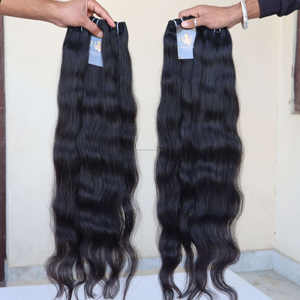 Mèches brésiliennes de cheveux humains bruts, cuticule vierge, extensions alvéolées, branches, vente en gros - Product Image 1