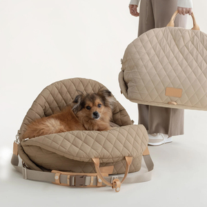Siège de voiture pour chien, rehausseur pour animaux de compagnie, siège de voiture de sécurité pour voyage pour animaux de compagnie, le siège pour chien est sûr et confortable et peut être démonté - Product Image 1