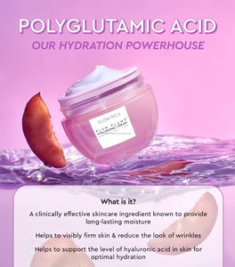 Crema Facial Hidratante GLOW RECII Glow con Ácido Hialurónico y Extracto de Ciruela, 50g - Product Image 3