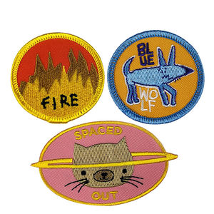 Customized Name <strong>Patches</strong> Embroidered Custom Embroidered Logo Appliques <strong>Patch</strong> - Product Image 6