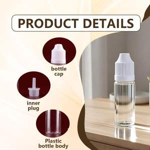 Botellas Transparentes de Plástico LDPE PET Vacías y Exprimibles con <span class=keywords><strong>Gotero</strong></span> para Líquido para Ojos y Aceite para Cigarrillos Electrónicos, Uso Agrícola, China (50) - Product Image 3