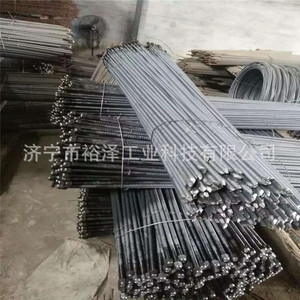 Ancre à boulon en acier au carbone M12 22mmx3m à tête hexagonale galvanisée pour utilisation dans le bâtiment et l'exploitation minière - Product Image 2