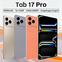Tablet I17 Pro en Oferta, 10.1 Pulgadas, Android 15, 16GB+1TB, Wi-Fi, GPS, Navegación, 5G, Tablet PC para Juegos y Aprendizaje