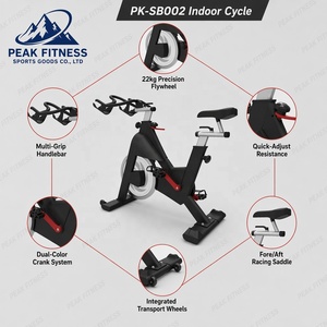 Bicicleta de <span class=keywords><strong>Spinning</strong></span> Comercial PK-7020 en Oferta con Logotipo Personalizado para Fisicoculturismo Unisex al por Mayor - Product Image 3