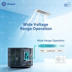 Puremind 18 SEER2 Unidad de Manejo de Aire de Descarga Superior 24000-60000 BTU R454B 2 3 4 5 Toneladas con Tecnología de Bomba de Calor Completa - Product Image 6