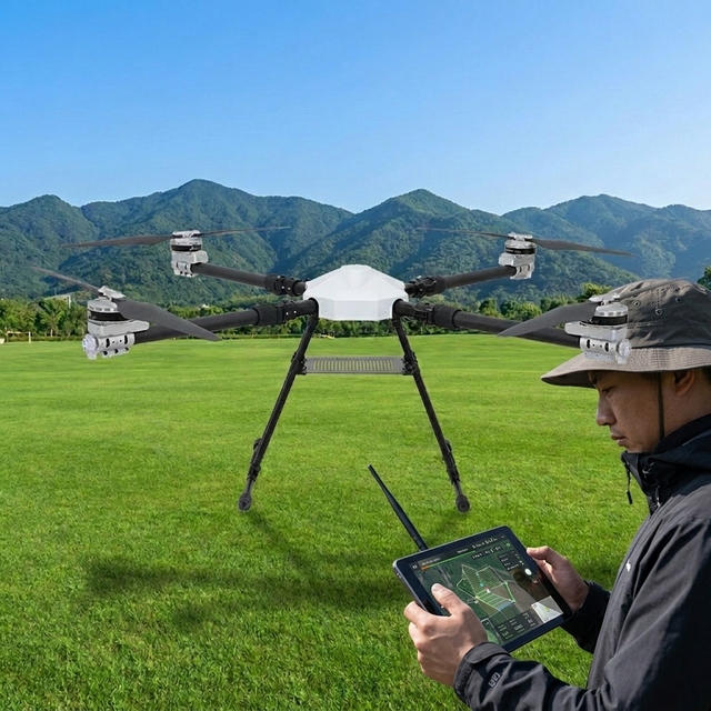 Professional Drone Pilot Training System with Quadrotor UAV & Ground Station Software for Flight Academies and Technical Schools