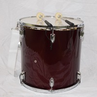 Wholesale Customized Size Professional Adjustable Cheerleading Thump Drum Wood Chamber Single Tier Polyester Film Drumheads