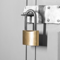 Serrure de porte trempée antivol étanche 20MM 25MM 30MM 40MM 50MM 60MM Cadenas en laiton à longue manille