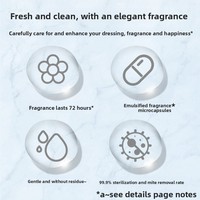 Lessive liquide parfumée longue durée de haute qualité, à base d'huile de coco naturelle, en sac de 2 kg
