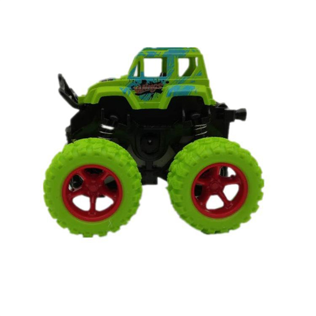 Big Feet Car Inertia Children's Toy Car 360 Rotating Four-drive Friction Car