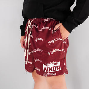 Summer Outdoor comfort Men's Mesh <b>Shorts</b>, Custom <b>Zipper</b> Pocket Mesh <b>Shorts</b> With Drawstring for Men - Product Image 5