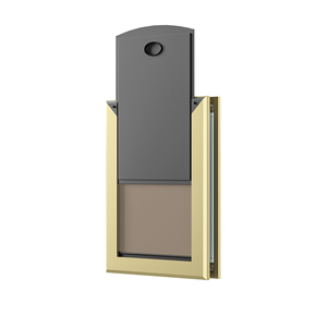 Vente en gros de porte en <span class=keywords><strong>aluminium</strong></span> robuste à double rabat pour animaux de compagnie résistant aux intempéries pour chiens chats style classique moderne pour la vie - Product Image 3