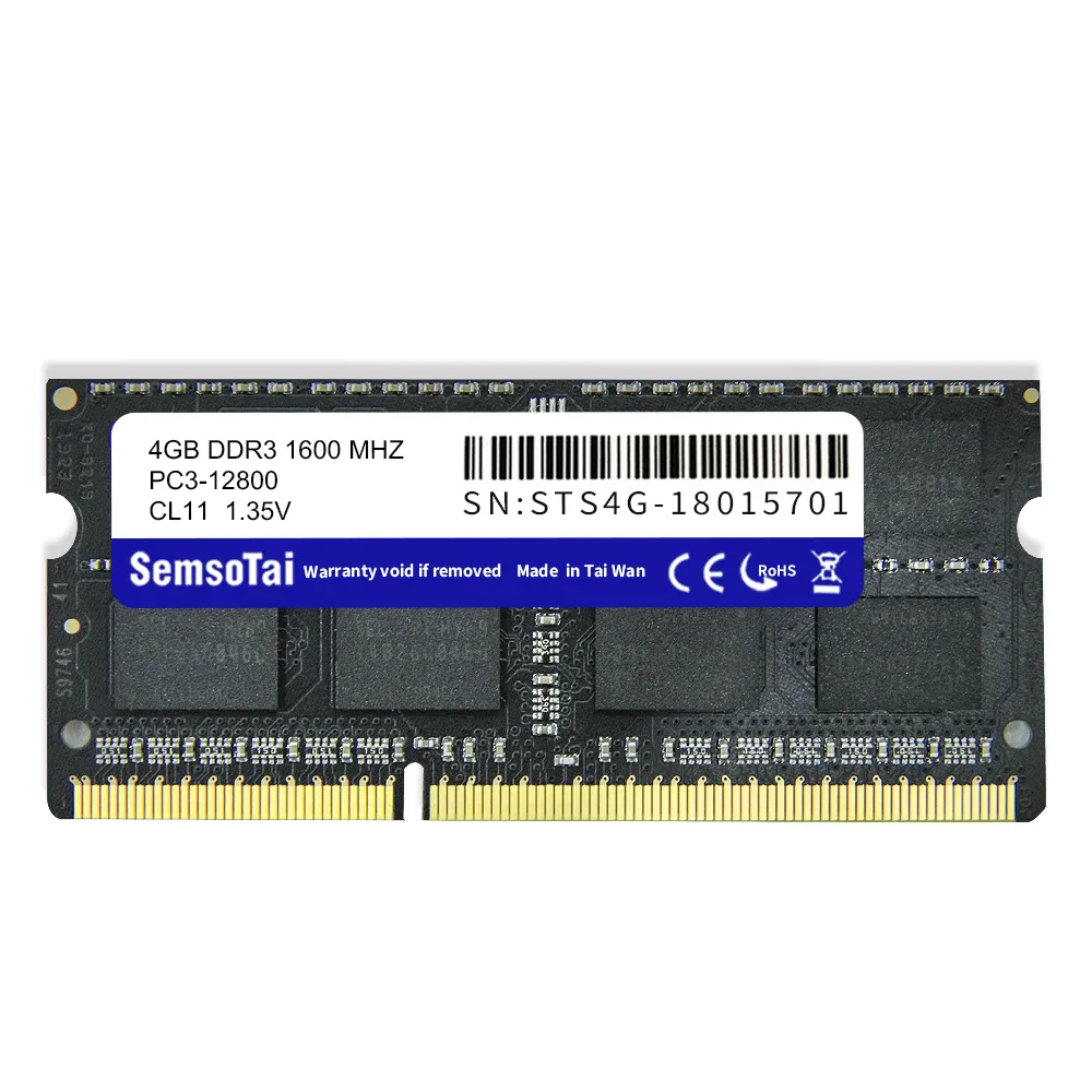 Cartão de memória ddr3 ram, fabricante de alta qualidade, melhor preço, cartão de memória, scrap 8gb 1600 mhz para desktop