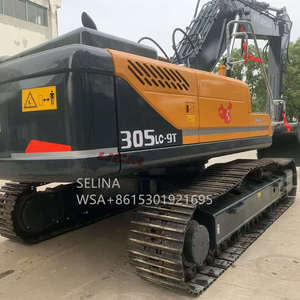 Excavatrice sur chenilles Hyundai 305LC-9T 30 tonnes d'occasion en bon état avec moteur essentiel à vendre - Product Image 1