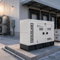 Générateur diesel silencieux Goldlink Power à démarrage électrique Cummins 113 kVA 90 kW puissance de pointe 100 kVA 80 kW avec télécommande