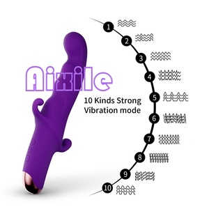 Vibradores de Punto G, Juguetes Sexuales para Adultos, 10 Vibraciones, Estimulador de Clítoris y Vaginal, Vibradores de Conejo, Dildo para <span class=keywords><strong>Mujeres</strong></span> y Parejas - Product Image 3