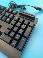 Matériau ABS personnalisé avec claviers Clavier de jeu pour PC de jeu avec lecteur de carte à puce