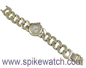 Reloj de pulsera con eslabones de cadena para mujer, elegante, barato - Product Image 3